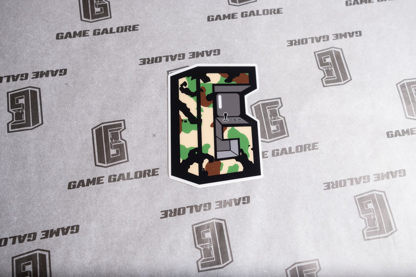 GAME GALORE DECAL STICKERS - THE ARCADE